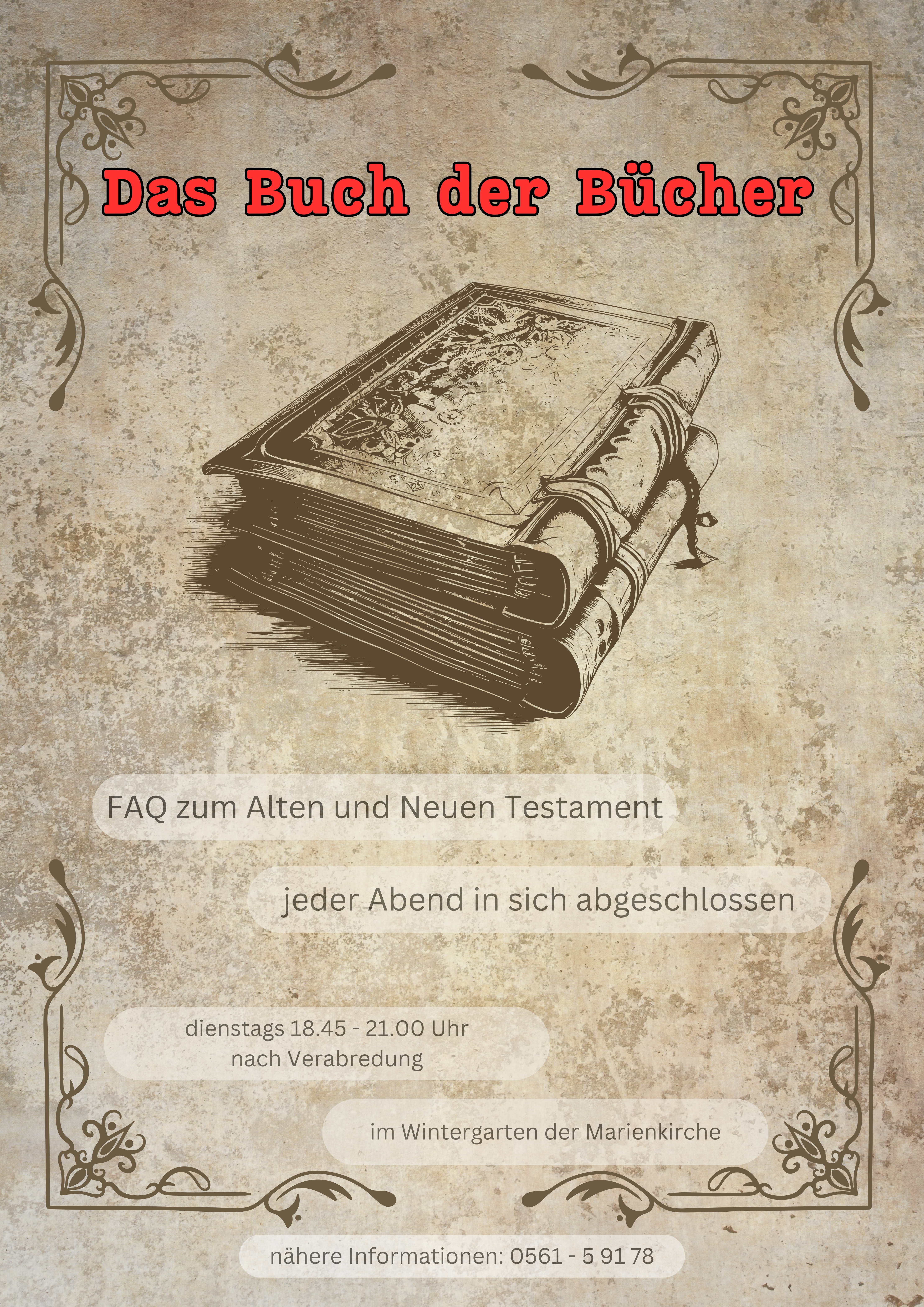 Flyer FAQ zur Bibel